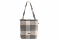 Diaper Bag Shopper - Check Boucle