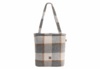 Diaper Bag Shopper - Check Boucle
