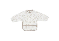 Bib Waterproof with Sleeves - Leafy Dreams