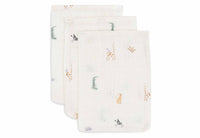 Washcloth Muslin - Jungle Jambo - 3 Pack