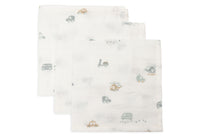 Mouth Cloth Muslin 31x31cm - On The Go - 3 Pack