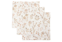 Mouth Cloth Muslin 31x31cm - Bloomy - 3 Pack